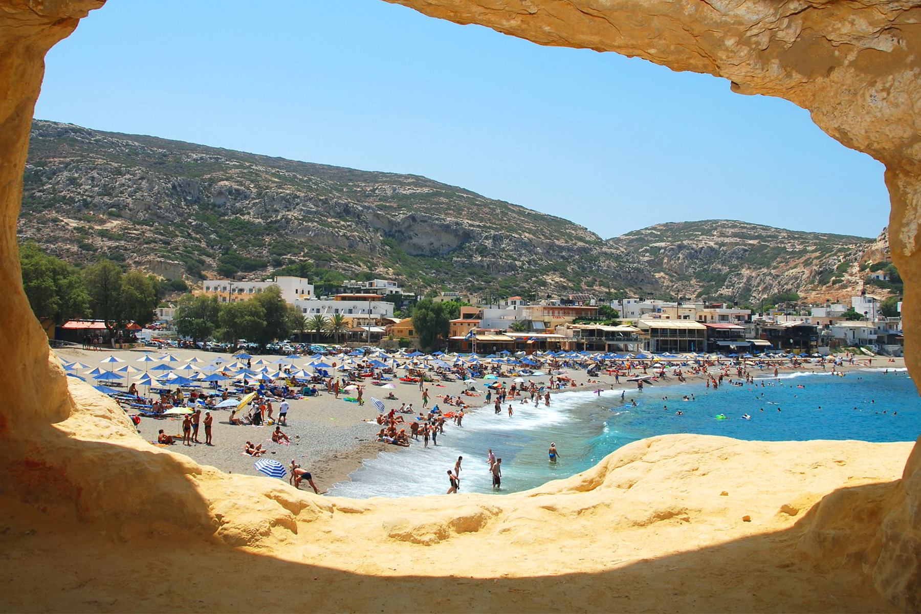 Matala Village and Cretes most Instagrammable Beach 